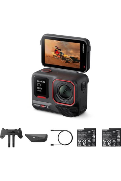 Generic بطارية Ace Pro 2 المزدوجة - كاميرا أكشن مقاومة للماء بدقة 8K، مصممة ب...