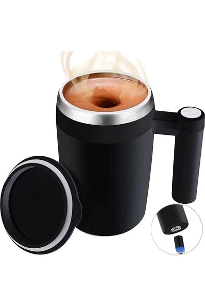 Generic Self Stirring Mug,Rechargeable Auto Magnetic Coffee Mug with 1Pc Stir...