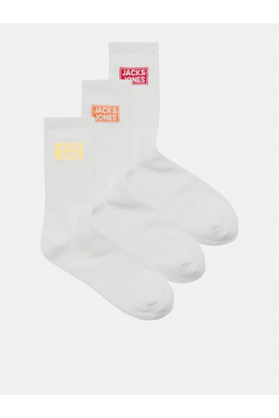 Jack & Jones Pack of 3 - Logo Detail Socks