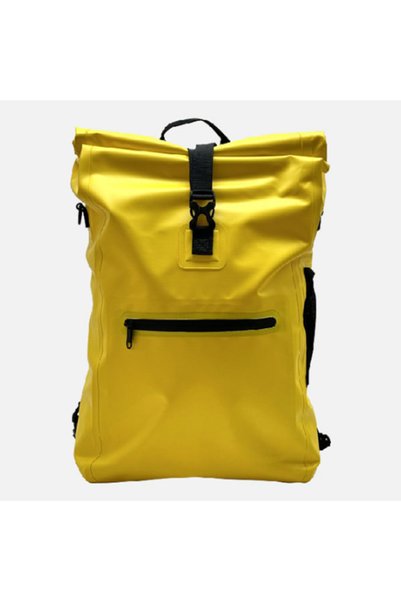 Generic Brand Yellow Waterproof 30L 2 in 1 Cycling Backpack with 500D PVC Con...