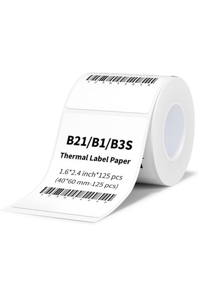 Generic Thermal Labels Self-Adhesive B1/B21/B3S Label Tape Paper for School, ...