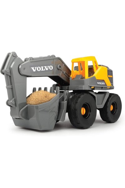 Generic 203724003 Volvo ON-SITE Excavator Toy Vehicle, Yellow/Grey