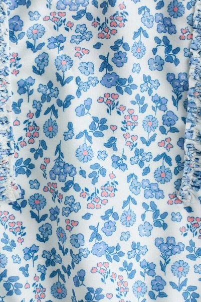 H&M ملابس سباحة مزينة بالكشكشة
