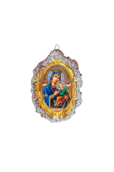 FOXMAG24 Small floral wall icon, 26x18cm, handmade