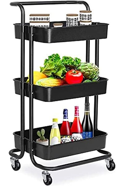 Generic INAYA-Storage Trolley Cart, Rolling Utility Organizer Rack, Craft Art...