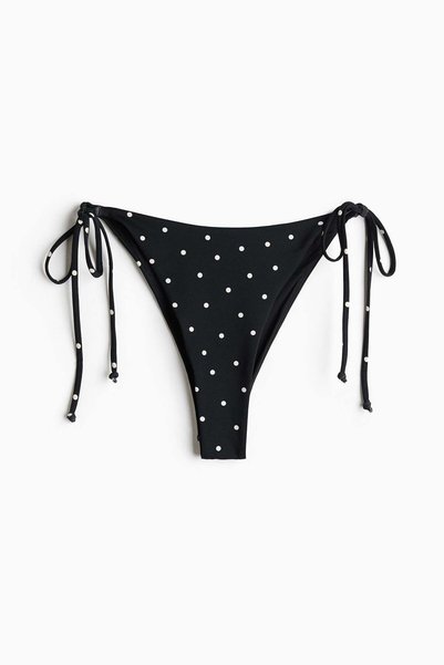 H&M Brazilian tie tanga bikini bottoms