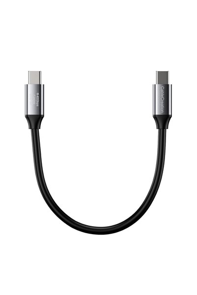 Generic كابل USB4 بطول 0.5 قدم، كابل Thunderbolt 4 بسرعة 40 جيجابت في الثانية...