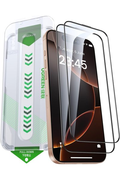 Generic for iPhone 16 Pro Max Screen Protector Auto-align Install 2 Pack