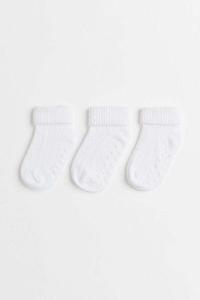 H&M 3-pack anti-slip-socks