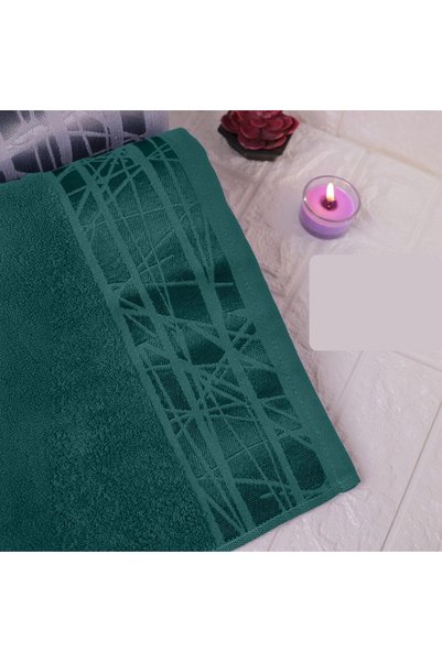 Generic | Super Absorbent Bath Towel Made of 100% Egyptian Cotton - Dark Teal...