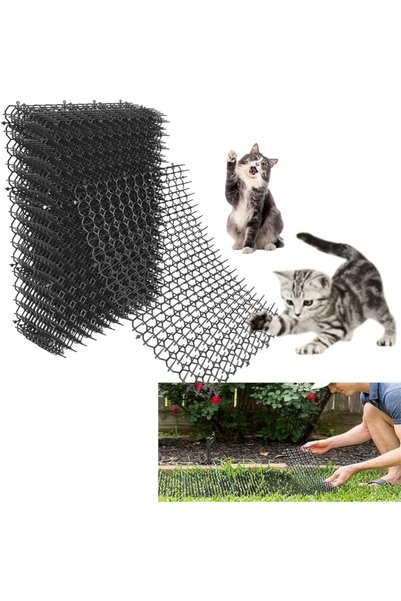 Generic 12pcs Cat Scat Mat Cat Repellent Mats Anti Cat Mat Cat Spikes,Anti Do...