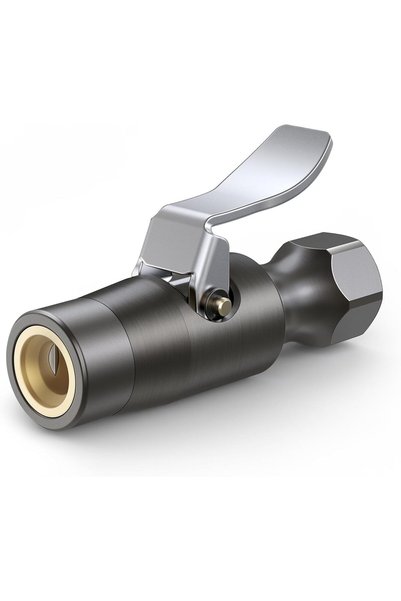 Generic Heavy Duty Air Chuck with Double Jaws Lock, No Air Leakage Brass and ...