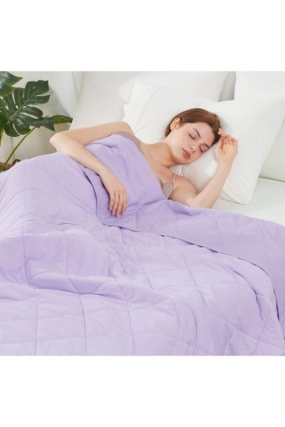 Generic Cooling Throw Blanket for Hot Sleepers 50"x70", Q-Max 0.4 Cooling Com...