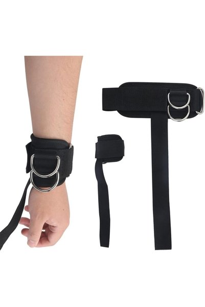 Generic 2pcs Wrist Straps for Weightlifting, D-Ring Weight Lifting Straps for...
