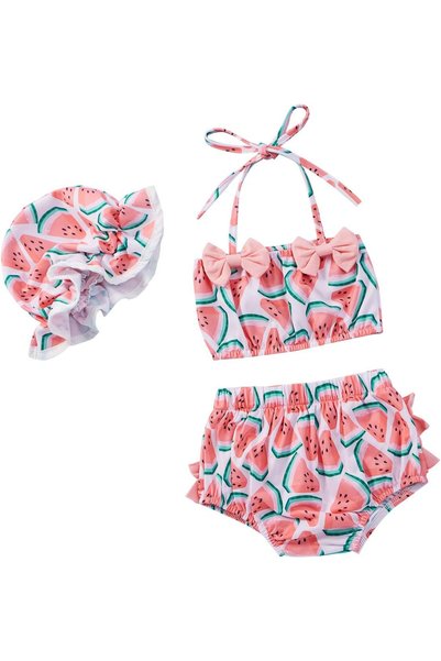Generic فستان هالتر للبنات الصغيرات