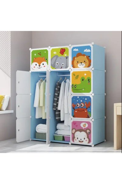 JRH Dulap Modular Copii, 12 Usi