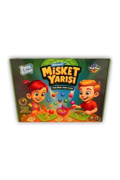pippolo 2-Person Fun Marble Race: an Educational Board Game That Supports Cog...