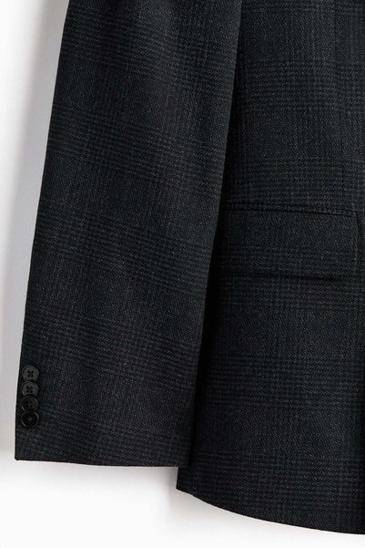 H&M Regular Fit Wool-blend double-breasted jacket