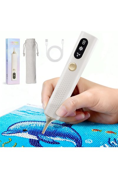 Generic Brand Pix electric reîncărcabil fără fir pentru pictură cu diamante, ...