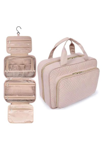 Generic Brand Hanging Travel Makeup and Toiletry Organiser with Multiple Stor...