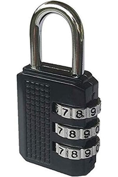 Generic 3 Digit Combination Portable Password Resettable Code Lock