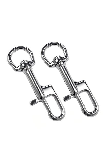 Generic 2 PCS Swivel Bolt Snap Diving Clips – Premium Stainless Steel Single ...