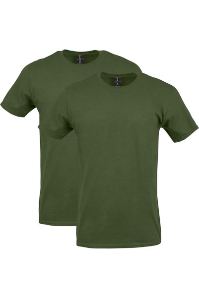Generic Men's Softstyle Cotton T-Shirt, Style G64000, Multipack