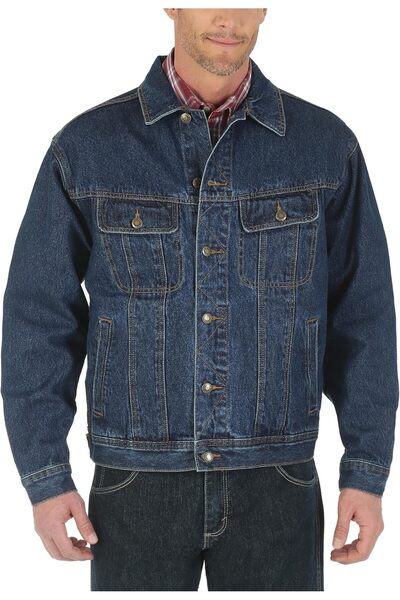 Generic Men's Rugged Wear Unlined Denim Jacket