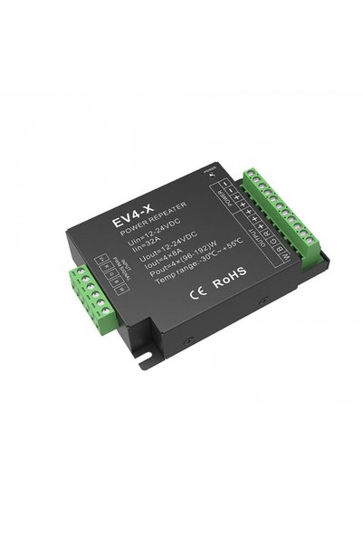 OEM Amplificator de semnal pentru banda LED 4LED LA-0RGB-D5-01, RGB multicolor