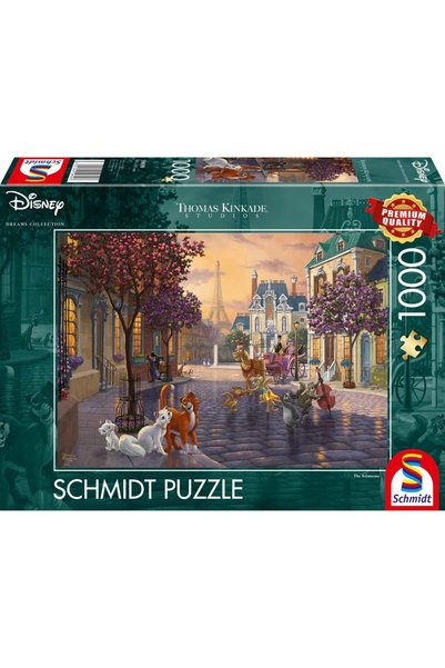 Generic Disney the Aristocats 1000 Piece Jigsaw Puzzle (Thomas Kinkade)