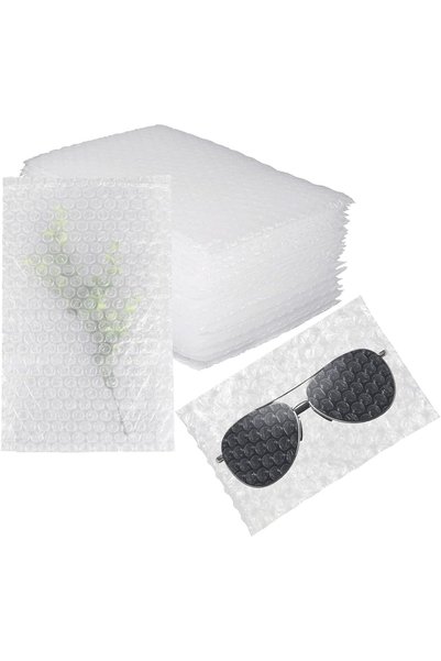 Generic Clear Bubble Out Bag and Pouches, Protective Bubble Pouch Double Wall...