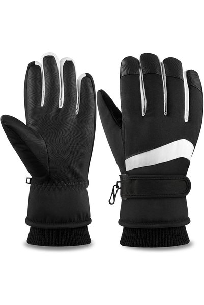 Generic Winter Gloves for Men Women - Wool Fleece Liner Touchscreen Gloves, T...