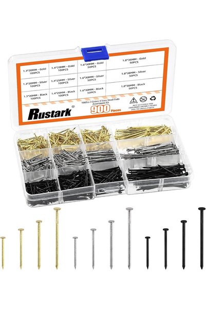 Generic Flat Head Nails Assortment Kit Small Nails Hardware Nails Picture Han...