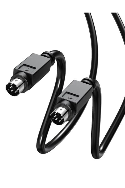 Generic PS/2 Male to Male Extension Cable 6ft,6Pin PS2 Converter,Shielded Min...