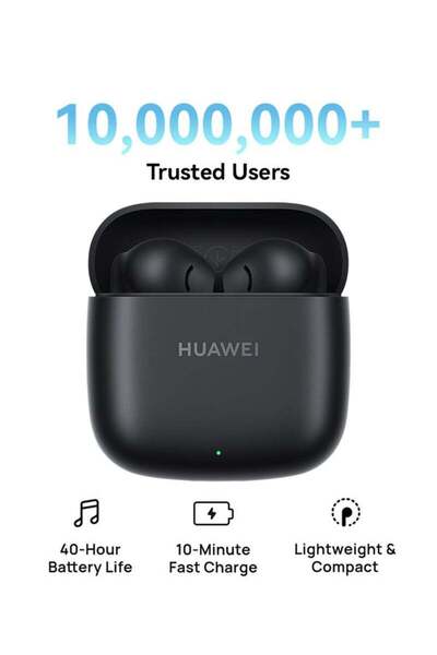 Huawei eKit سماعات أذن لاسلكية HUAWEI FreeBuds SE 2، تعمل بالشحن اللاسلكي الك...