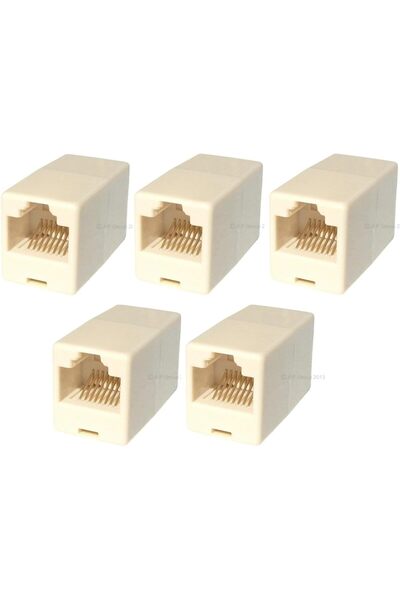 Generic Cat5e RJ45 Coupler, Female to Female Ethernet Coupler and Joiner for ...