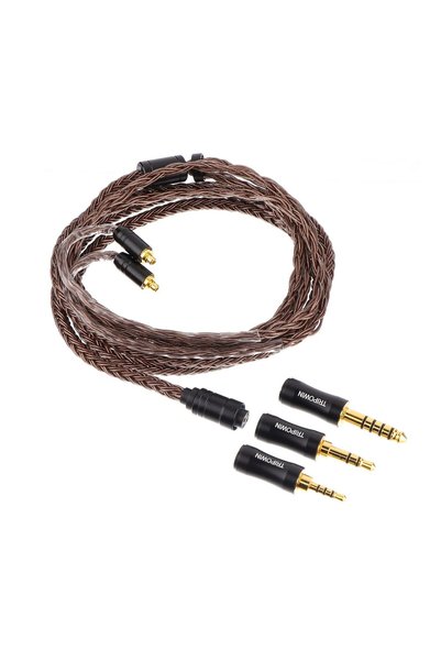 Generic كابل Tripowin Amber 32AWG OFC عالي الجودة، خالٍ من الأكسجين، مصمم لسم...
