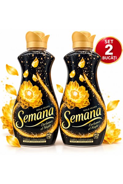 Semana Set 2x 1,65 L balsam rufe Seamana gold fever