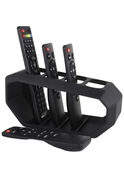 GENERAL 3D BROTHERS Remote Holder With Four Storage Places Organization Durab...