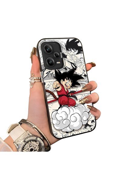Hontinga Redmi Note 12 Pro 5G Compatible Silicone Edge-to-Edge Hard Back Case...