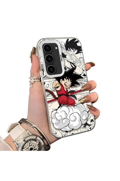 Hontinga Samsung Galaxy S23 Compatible Silicone Edge-to-Edge Hard Back Case w...