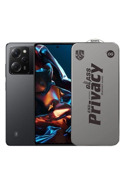 DAMUR Защитно фолио за Xiaomi Poco X5 Pro, DAMUR, ESD антистатично закалено с...