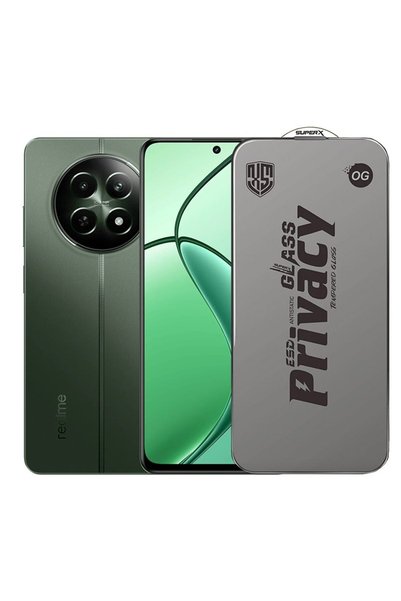 DAMUR Folie de protecție pentru Realme 12, Inovație, Sticlă securizată antist...