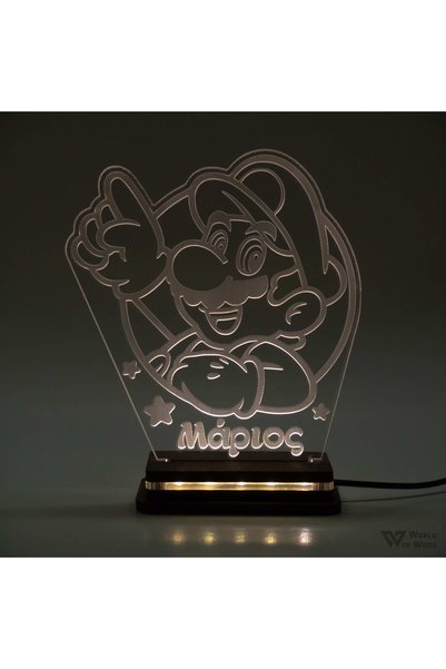 Generic Brand Φωτιστικό LED "Super Mario" W00846 Πολύχρωμο