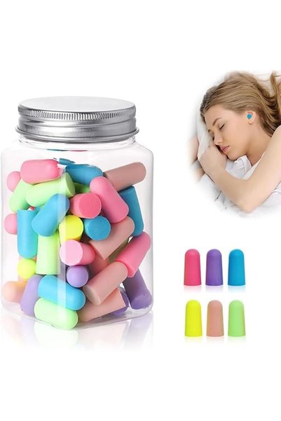 GENERAL 60PCS Noise Canceling Earplugs, 38 Db Highest Noise Canceling earplug...