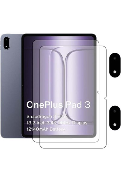 Lukione Compatible with OnePlus Pad 3 13.2 Inch (2025) Screen Protector & Cam...