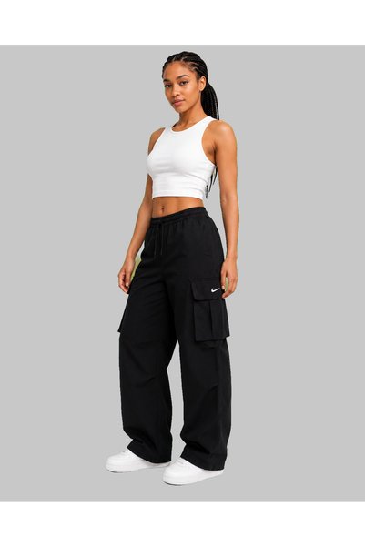 Nike Oversized Cargo Dans Pant Kadın Oversize Kargo Cepli Dokuma Canvas panto...