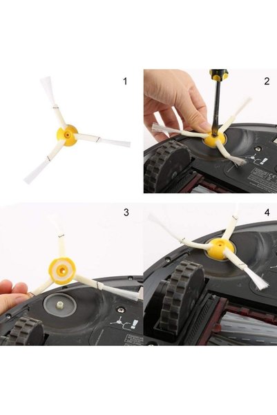 Amazon ACCESORII PENTRU ASPIRATORUL iRobot Roomba 800 și 900: PERII ȘI FILTRE...