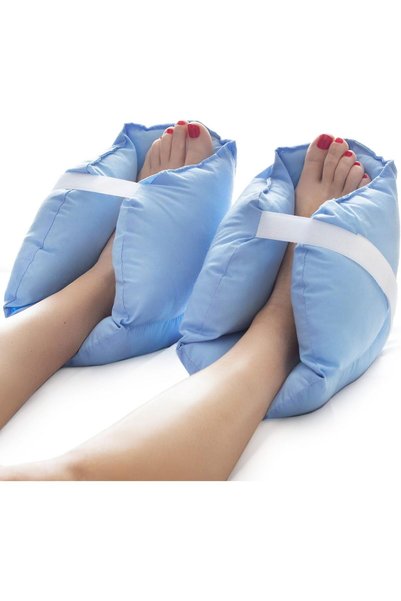 Generic وسادة حماية للكعب لتخفيف الضغط عن القرح والجروح، وسادة للقدم، مؤهلة ل...