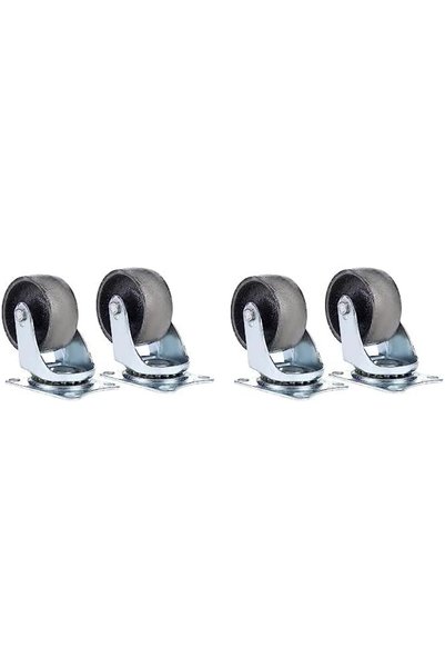 Generic Tools Steel Caster Wheel 2 Piece 2 Inch - Swivel - Plate| Industrial ...